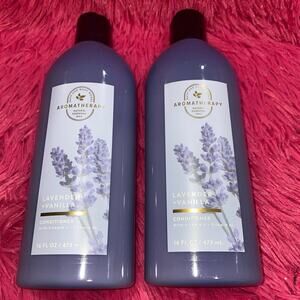 Bath &‎ Body Works Aromatherapy Lavender + Vanilla Conditioner 2x